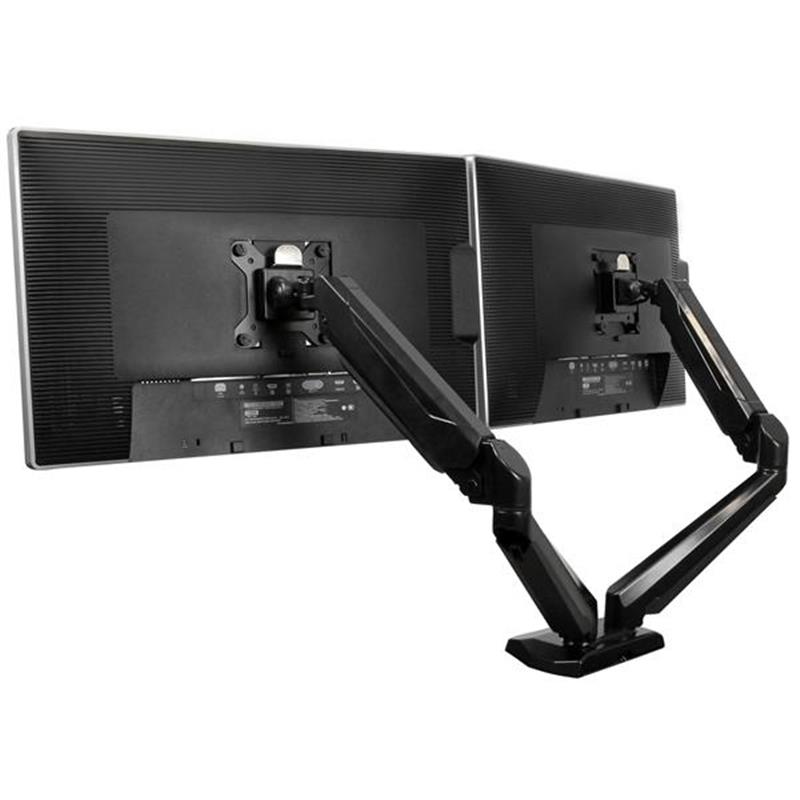 StarTech.com Dual monitor arm one touch verstelbare hoogte 2 USB en audio poorten