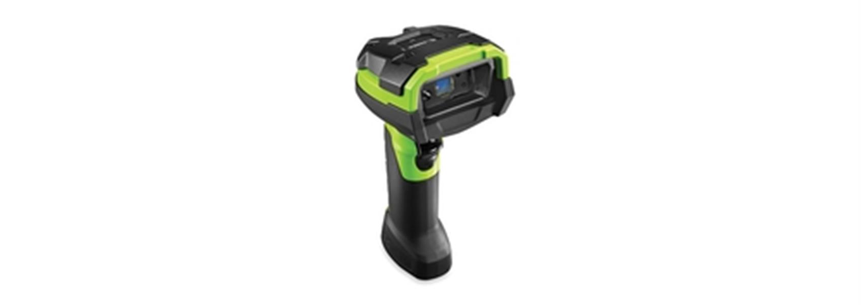 DS3678-ER Handheld Barcode Scanner - Wireless Connectivity - Industrial Green - 1D 2D - Imager - Bluetooth - No dock