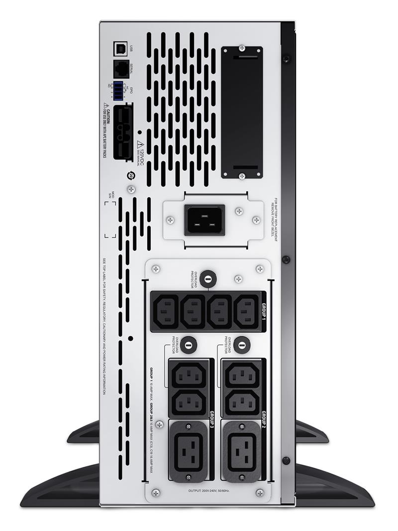 APC Smart-UPS X 2200VA noodstroomvoeding 8x C13, 2x C19 uitgang, USB, short depth, NMC