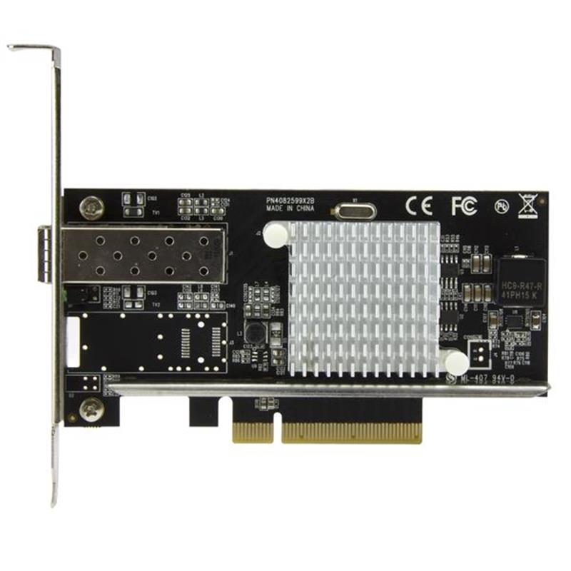 StarTech.com 1 Poort 10G Open SFP+ Netwerkkaart PCIe Intel Chip MM/SM