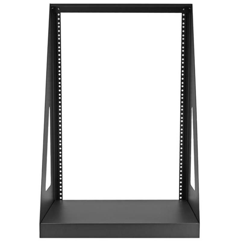 StarTech.com Heavy duty rack met twee stijlen Stevig open-frame serverkast 16U