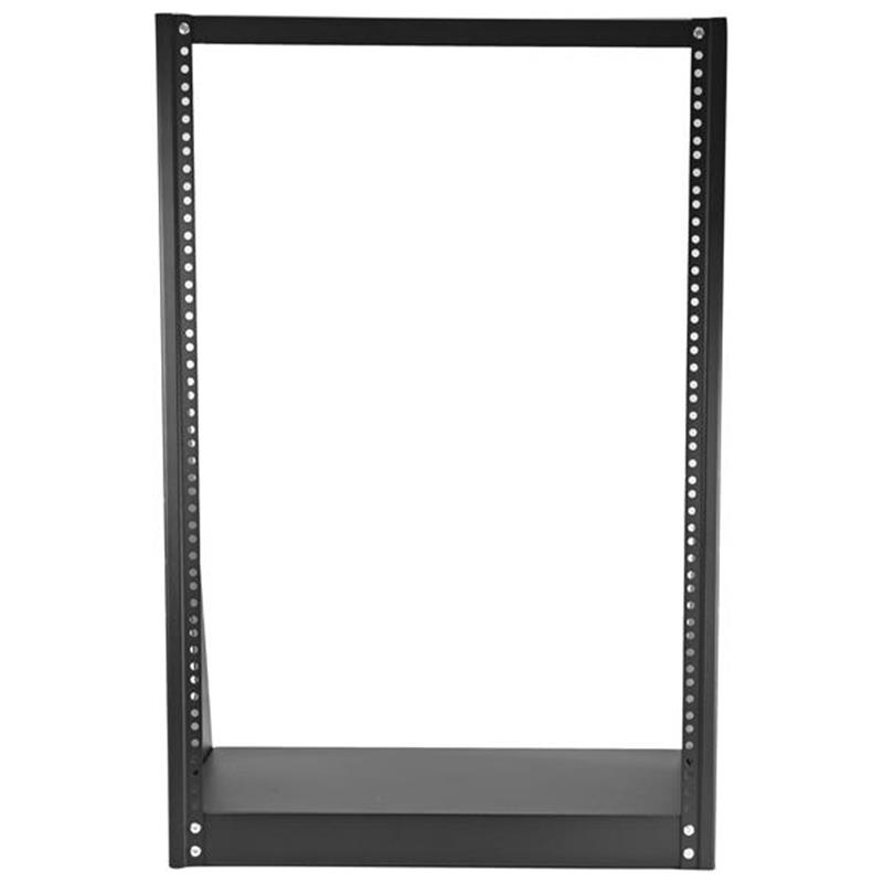 StarTech.com Heavy duty rack met twee stijlen Stevig open-frame serverkast 16U