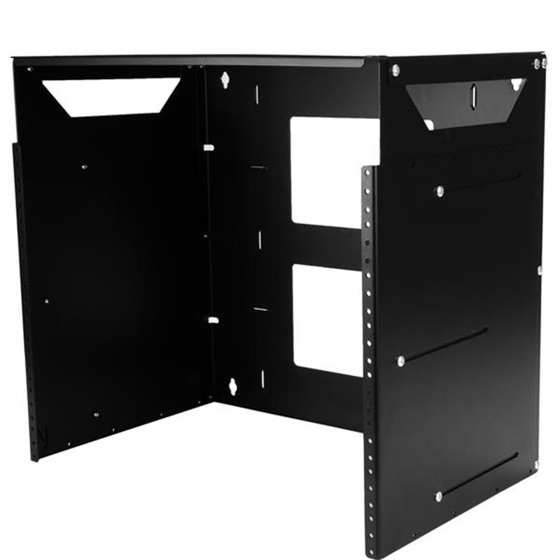 StarTech.com Wand monteerbaar server rack ingebouwd schap wandkast massief staal 8U