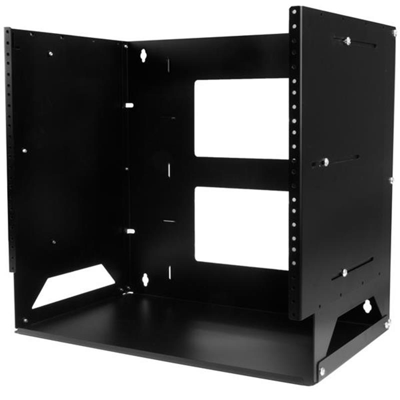 StarTech.com Wand monteerbaar server rack ingebouwd schap wandkast massief staal 8U