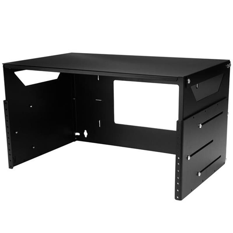 StarTech.com Wand monteerbaar server rack ingebouwd schap wandkast massief staal 4U