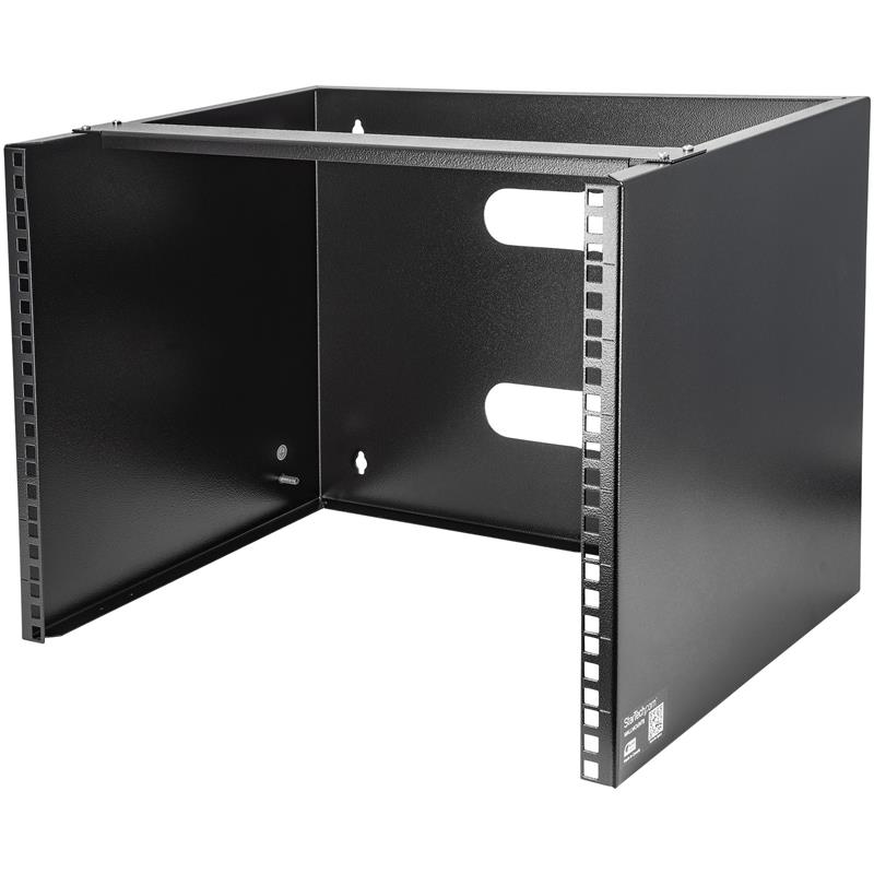 StarTech.com Wand monteerbaar rack voor 12""/30 cm apparatuur wandkast massief staal 8U