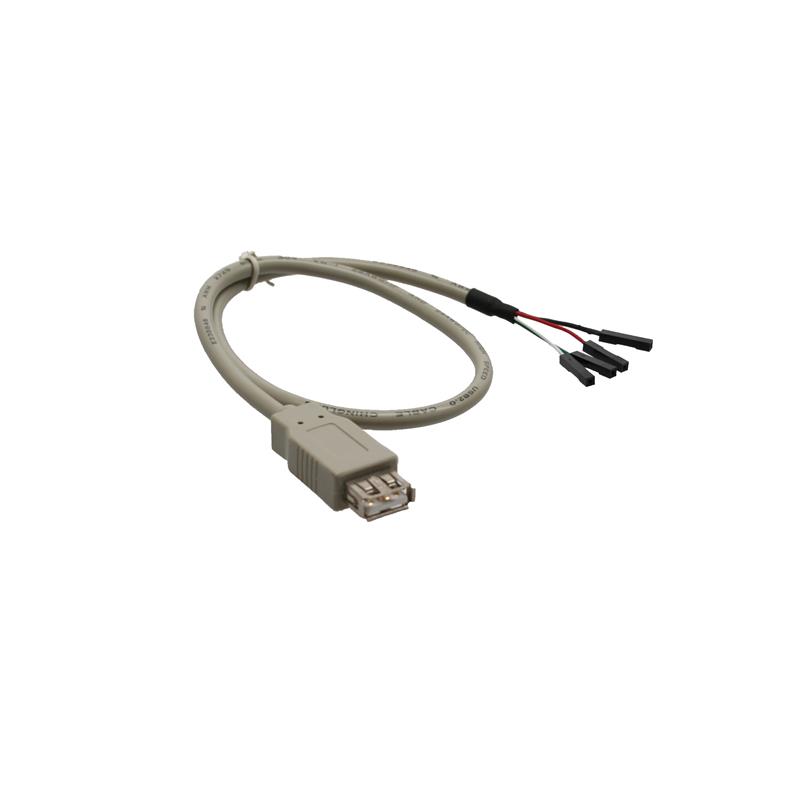 InLine USB 2 0 Adapterkabel Female A auf Pfostenanschluss 0 4m bulk