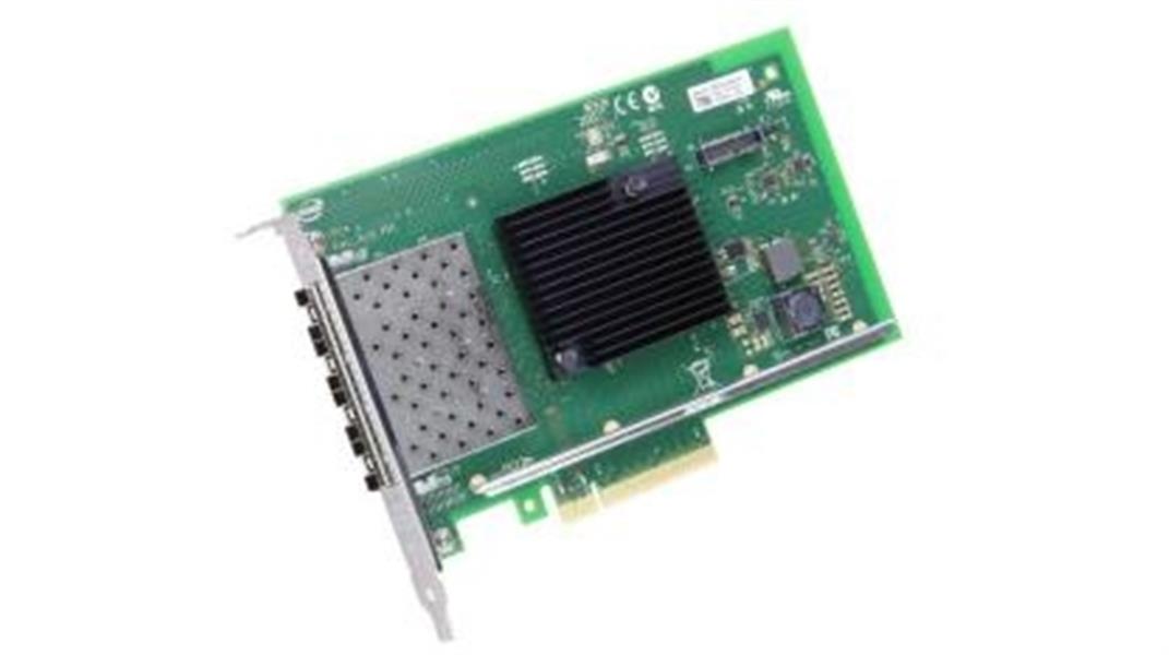Intel 10Gb 4-Port Serv.Ad.X710-DA4(4xSFP+) LP bulk Orginal Intel inkl. Yottamark/Brady ID