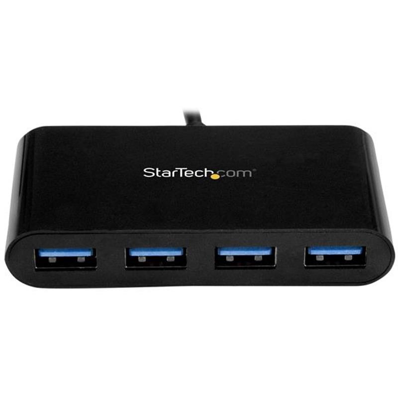 StarTech.com 4 poorts USB 3.0 hub USB-C naar 4x USB-A met busvoeding