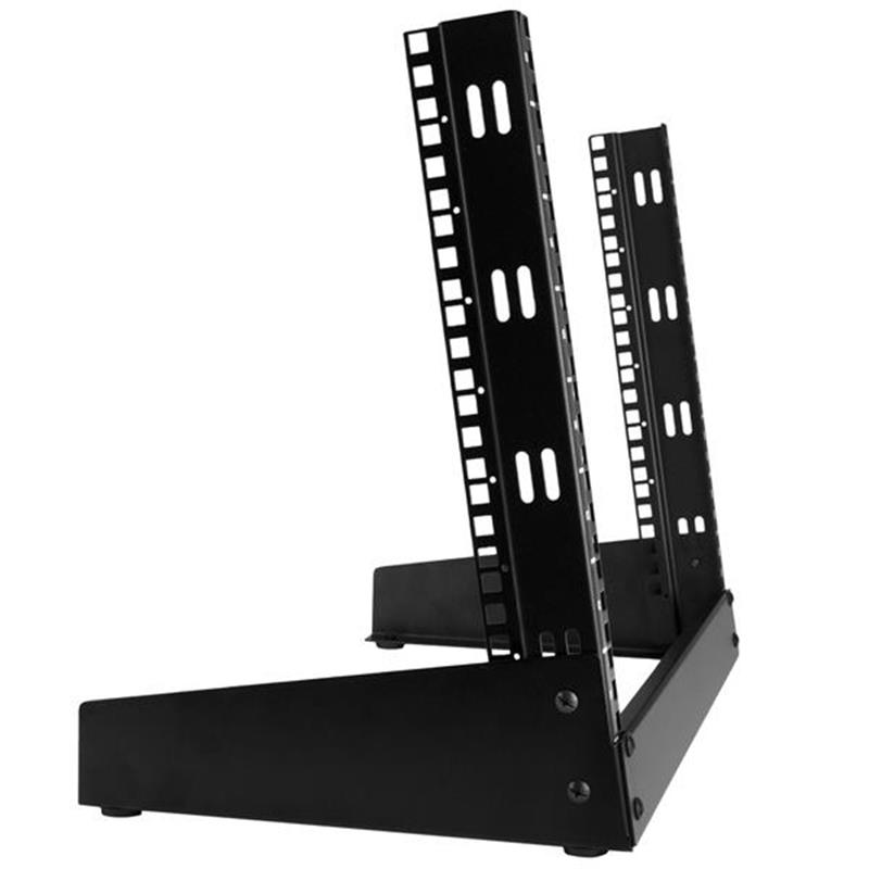 StarTech.com 8U Desktop rack serverkast 2-stijlen Open Frame Rack