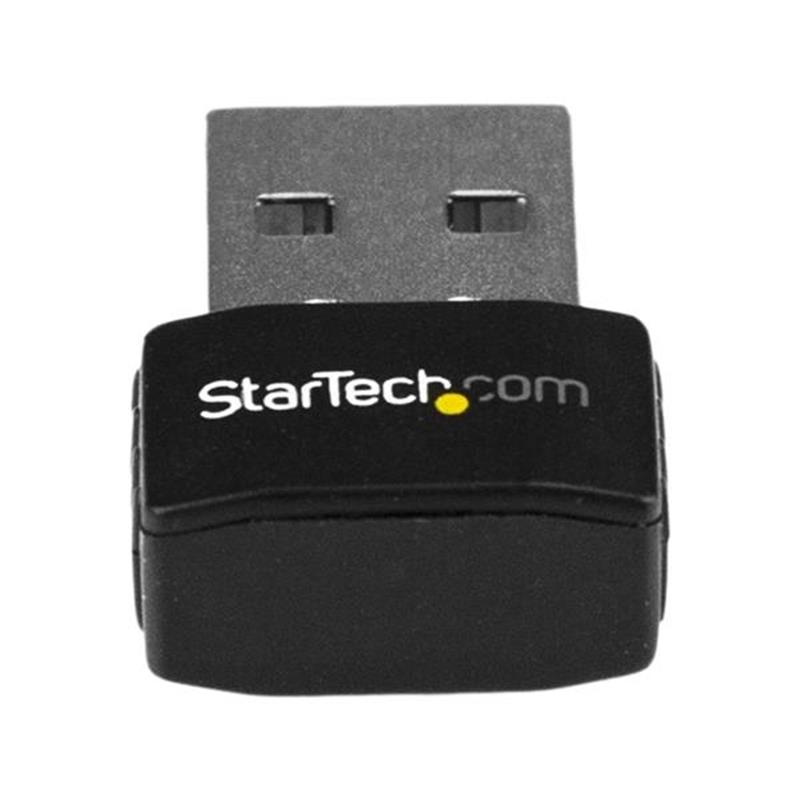 StarTech.com USB Wi-Fi adapter AC600 Dual-Band Nano adapter draadloos