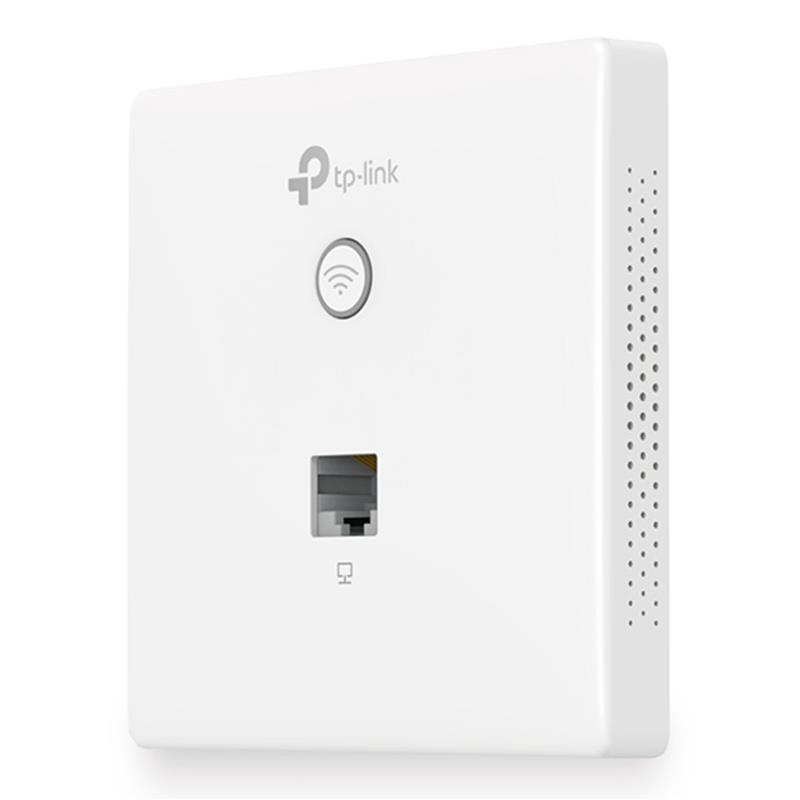 TP-LINK EAP115-WALL draadloos toegangspunt (WAP) 300 Mbit/s Power over Ethernet (PoE) Wit