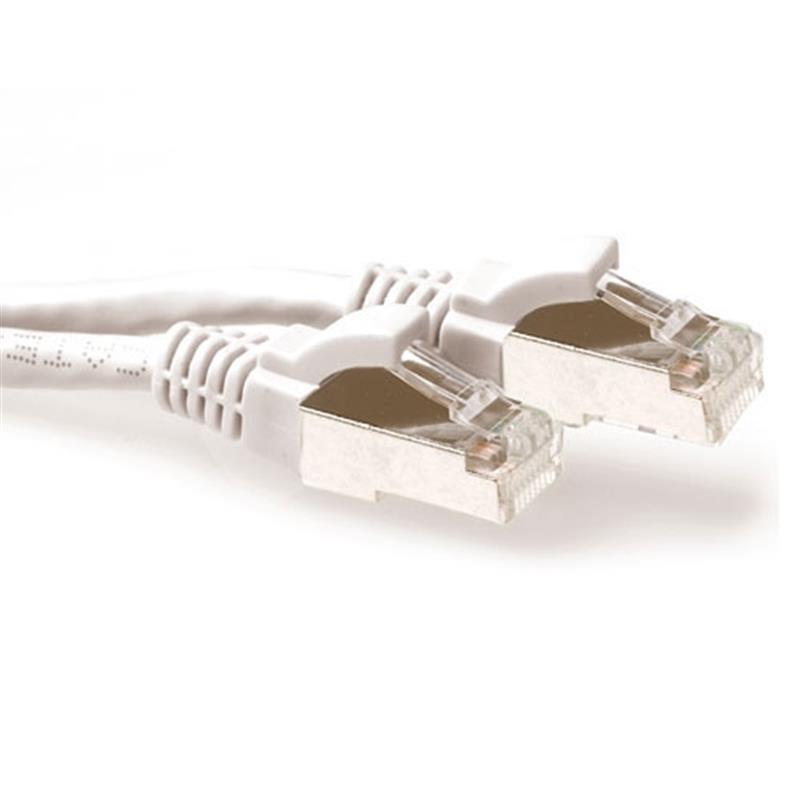 ACT FB7300 netwerkkabel Wit 0,5 m Cat6 S/FTP (S-STP)