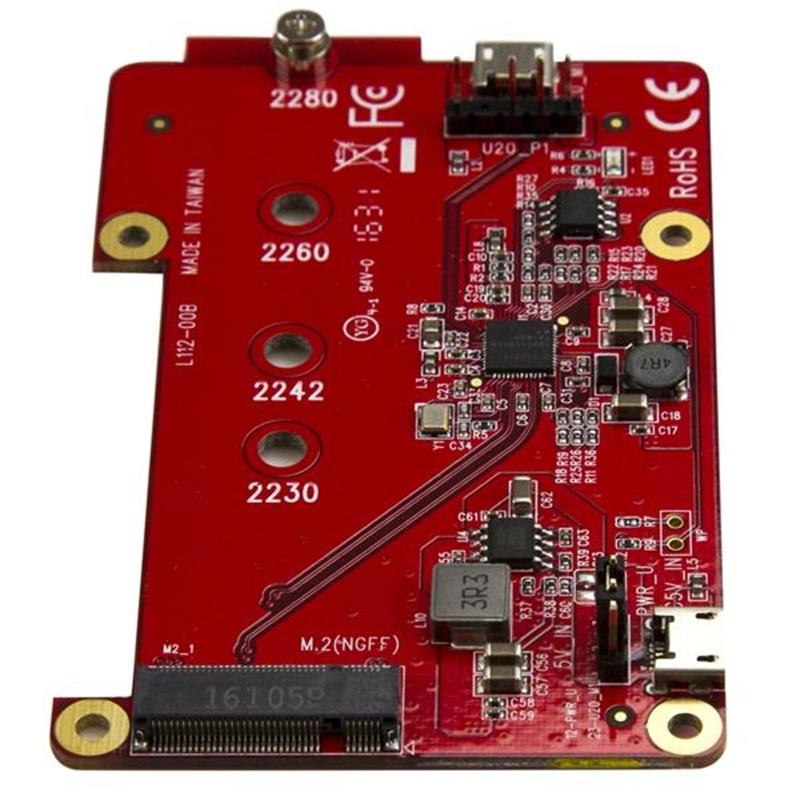 StarTech.com USB naar M.2 SATA adapter voor Raspberry Pi en Development Boards