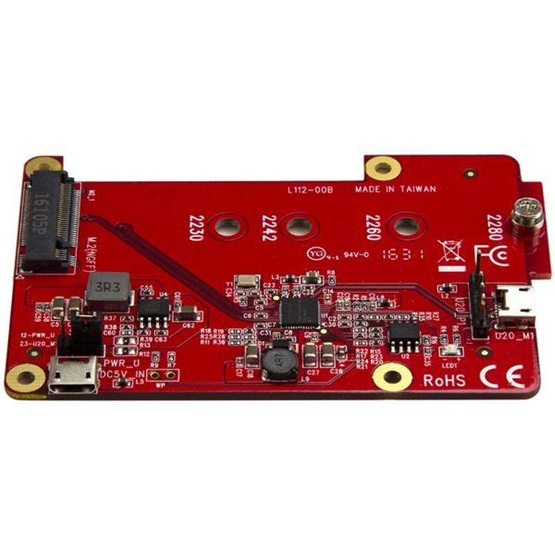 StarTech.com USB naar M.2 SATA adapter voor Raspberry Pi en Development Boards