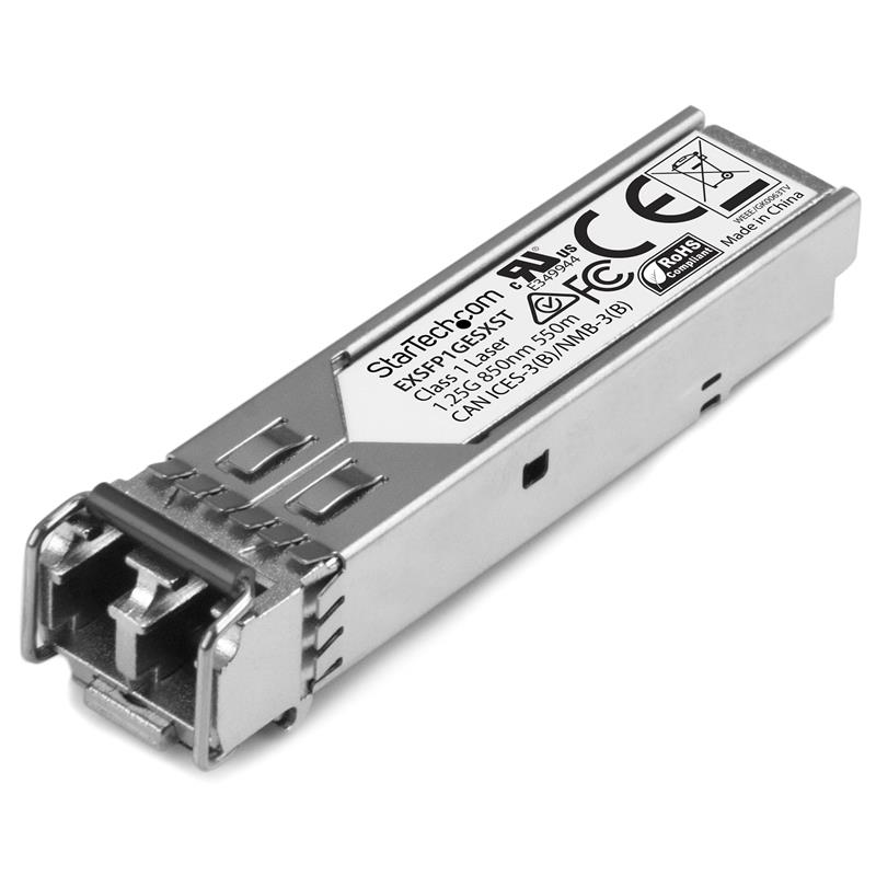 StarTech.com Gb glasvezel 1000BASE-SX SFP ontvanger module - Juniper EX-SFP-1GE-SX compatibel - MM LC - 550m