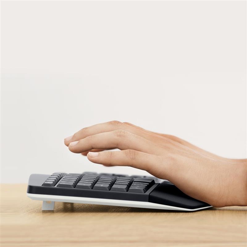 Logitech MK850 Performance toetsenbord Inclusief muis USB QWERTZ Duits Zwart