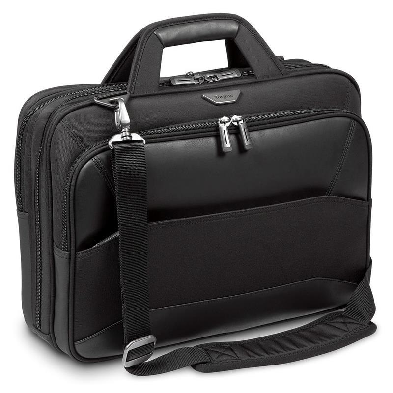 Targus Mobile VIP notebooktas 39,6 cm (15.6"") Documententas Zwart