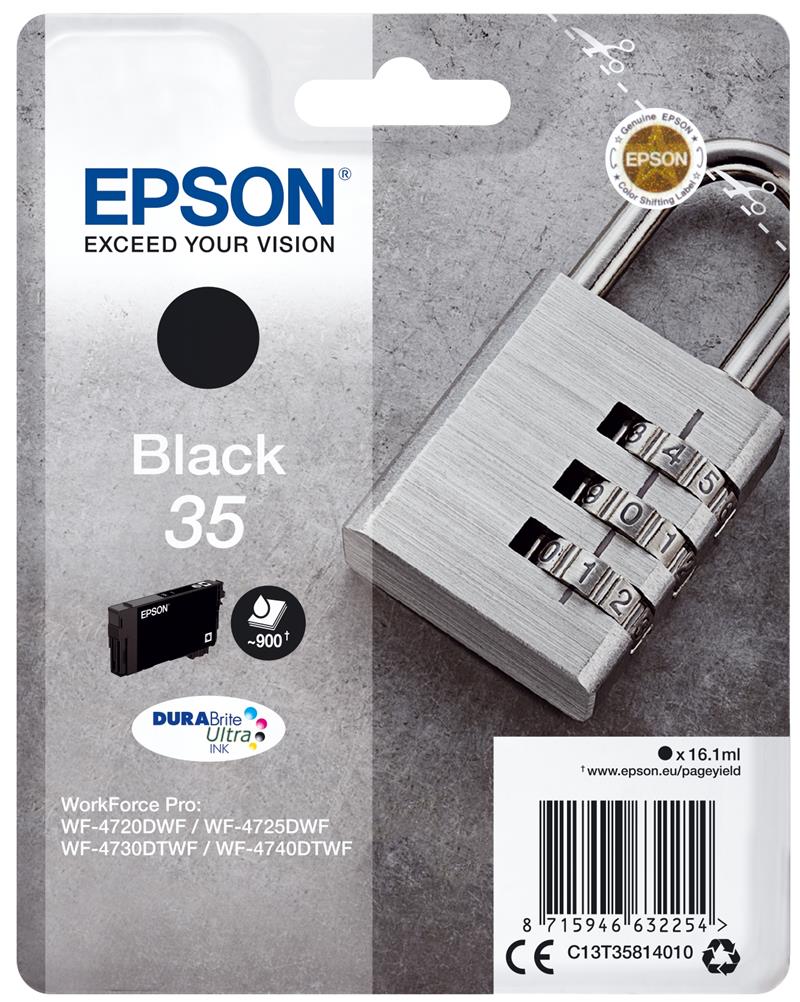 EPSON 35 Ink Black 16 1ml Blister
