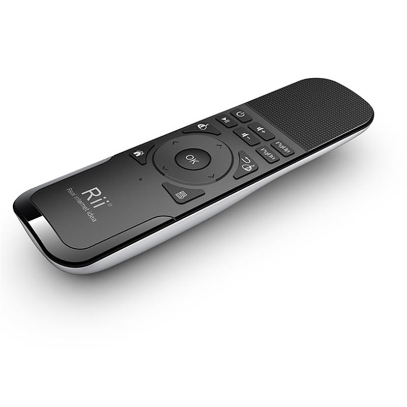 Rii i7 Ulra slim Airmouse Remote 2 4G for Windows Mac Linux and Android USB Dongle 2x AAA not included 