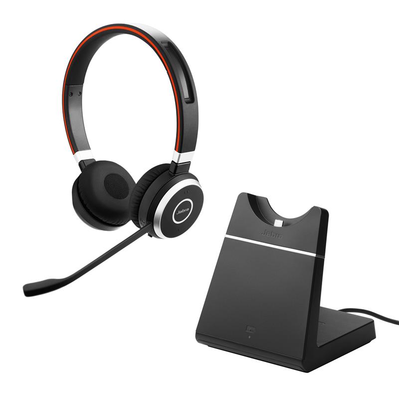 Evolve 65 MS Stereo headset Head-band Binaural - Black