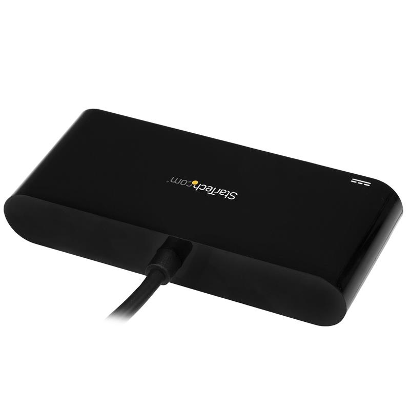 StarTech.com USB-C naar Ethernet adapter met 3 poorts USB 3.0 hub en Power Delivery