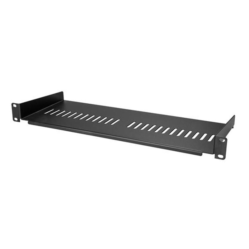 StarTech.com Ventilerend 1U schap voor server rack 7"" / 17,5 cm diep