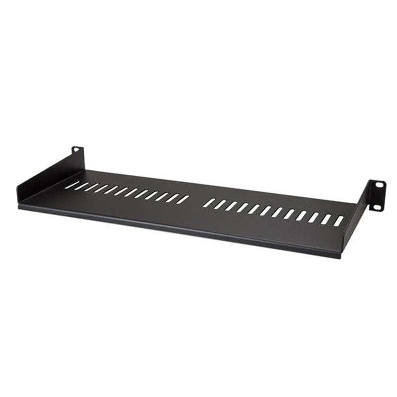 StarTech.com Ventilerend 1U schap voor server rack 7"" / 17,5 cm diep