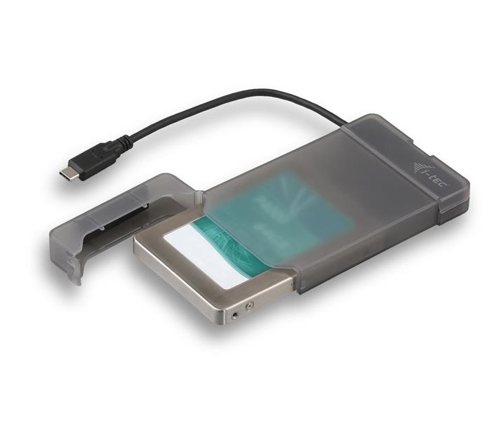 i-tec C31MYSAFEU313 behuizing voor opslagstations 2.5"" HDD-/SSD-behuizing Zwart