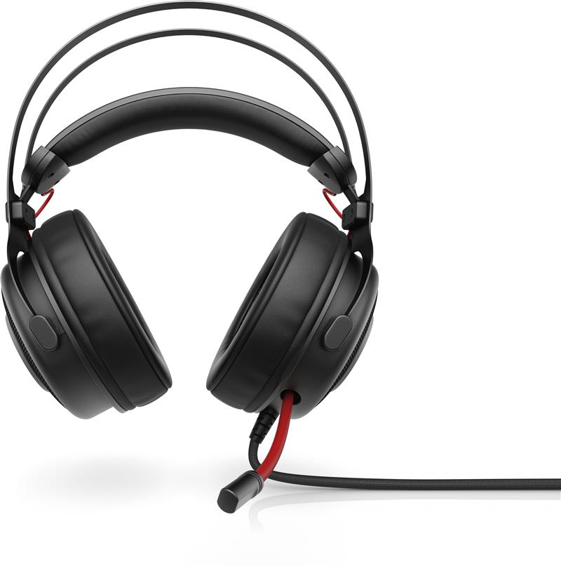 HP Omen 800 Headset Bedraad Hoofdband Gamen Zwart, Rood