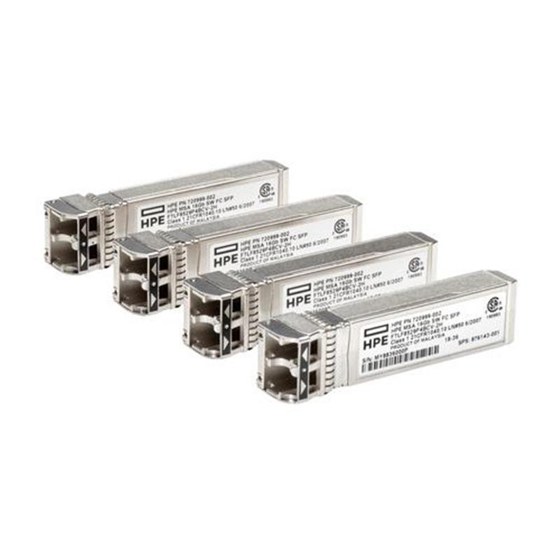 SFP - 1 Fiber Channel Network - For Optical Network Data Networking - Optical Fiber8 Gigabit Ethernet - 8GBase-SW - 4Pack