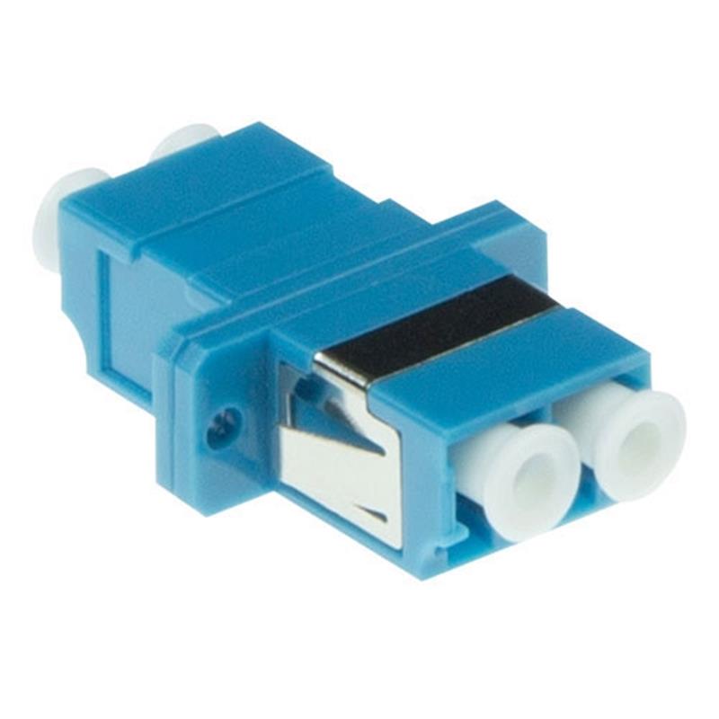 ACT Fiber optic LC duplex adapter singlemode OS2