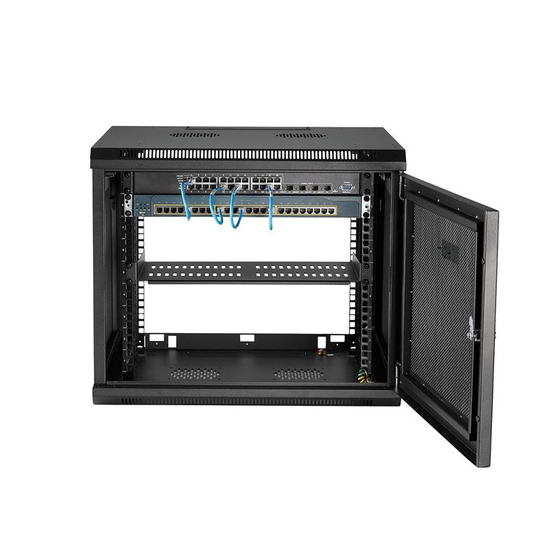 StarTech.com 9U Serverkast rack wand monteerbaar diepte tot 19"" / 48 cm scharnierende behuizing