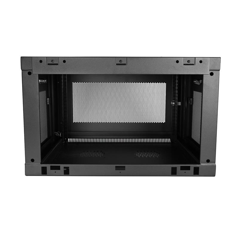 StarTech.com 6U 19"" Wandmonteerbaar Netwerk Cabinet, Diepte 38cm (15""), Afsluitbaar IT Rack voor Netwerk Switch/Apparatuur, Geventileerd Data Rack m