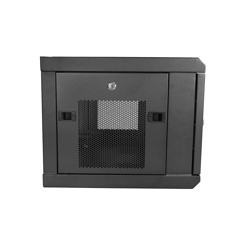 StarTech.com 6U 19"" Wandmonteerbaar Netwerk Cabinet, Diepte 38cm (15""), Afsluitbaar IT Rack voor Netwerk Switch/Apparatuur, Geventileerd Data Rack m