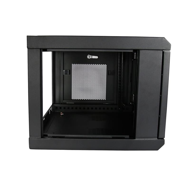 StarTech.com 6U 19"" Wandmonteerbaar Netwerk Cabinet, Diepte 38cm (15""), Afsluitbaar IT Rack voor Netwerk Switch/Apparatuur, Geventileerd Data Rack m