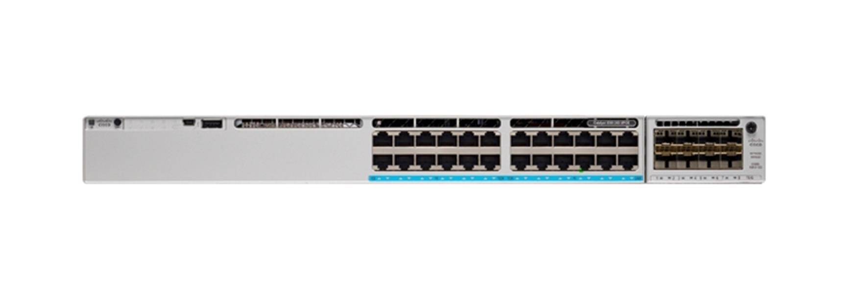 Cisco Catalyst C9300-24P-E netwerk-switch Managed L2/L3 Gigabit Ethernet (10/100/1000) Power over Ethernet (PoE) 1U Grijs