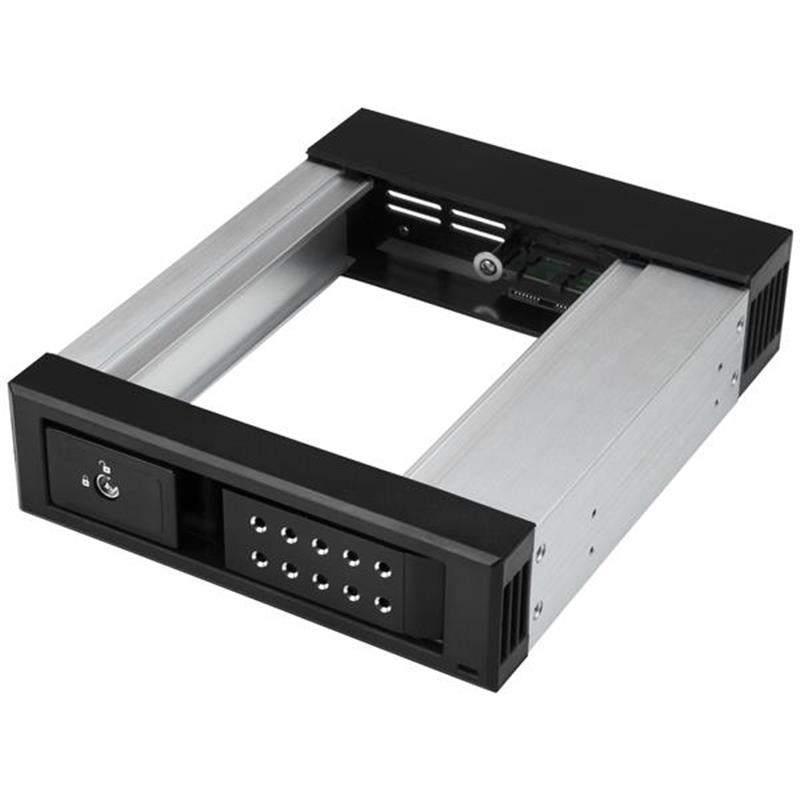 StarTech.com 5.25 naar 3.5 harde schijf hot swap bay voor 3.5"" SATA/SAS schijven zonder tray -aluminium