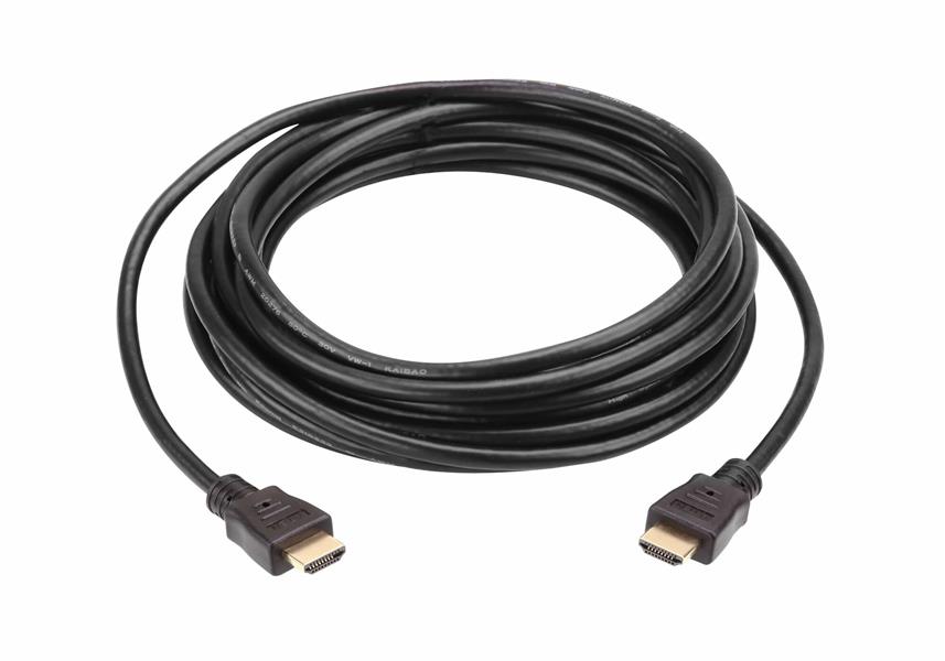 Aten HDMI kabel 15 m HDMI Type A Standaard Zwart