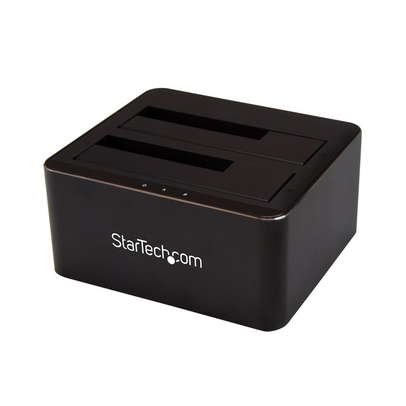 StarTech.com Dual-bay SATA HDD docking station voor 2 x 2.5/3.5"" SATA SSDs/HDDs USB 3.0