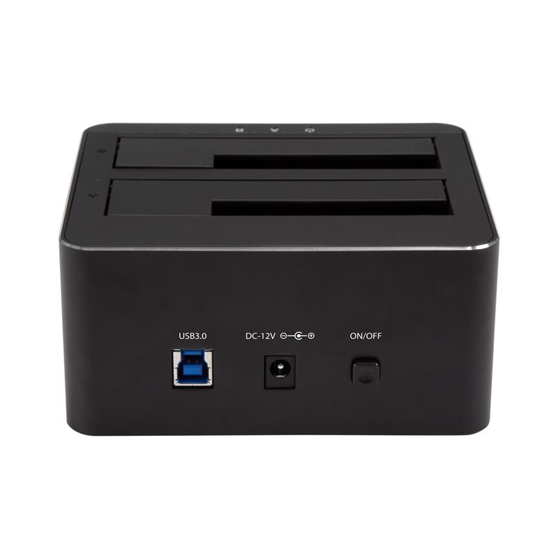 StarTech.com Dual-bay SATA HDD docking station voor 2 x 2.5/3.5"" SATA SSDs/HDDs USB 3.0