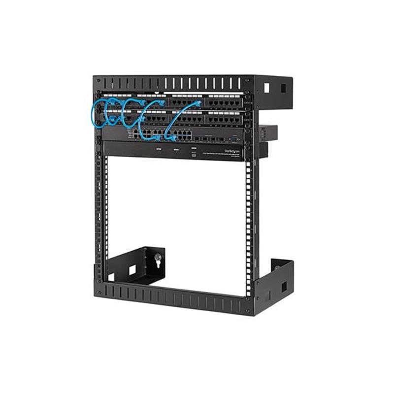 StarTech.com 12U wandmonteerbaar server rack open frame kast 30 cm diep