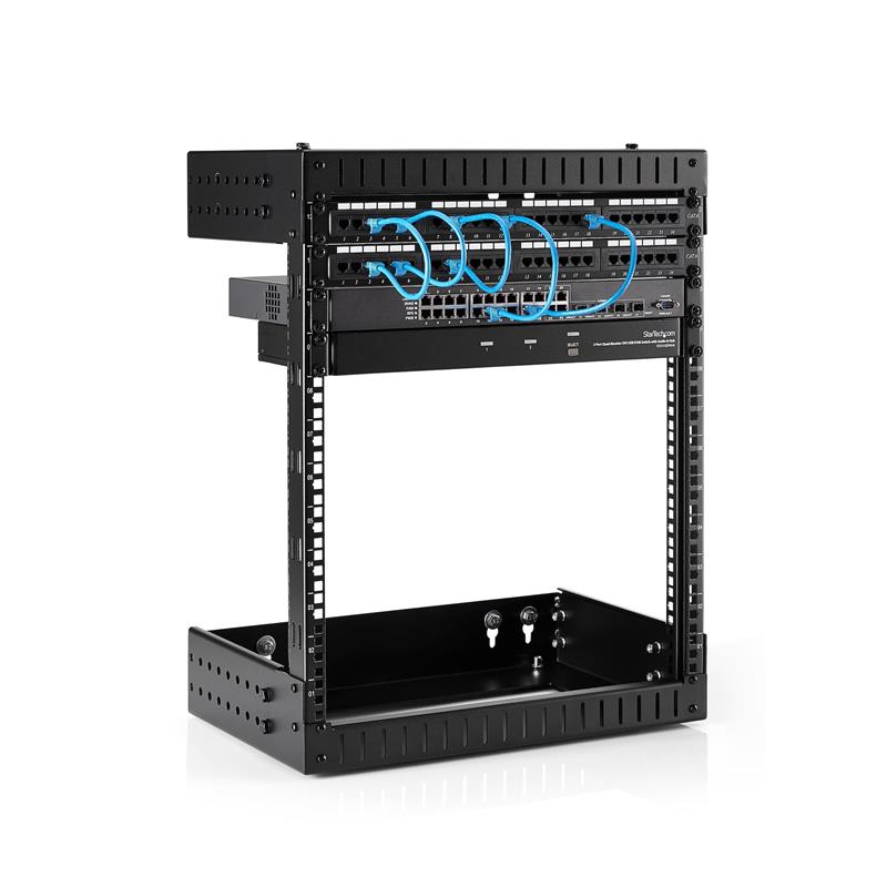 StarTech.com 12U wandmonteerbaar server rack open frame serverkast tot wel 20"" diep