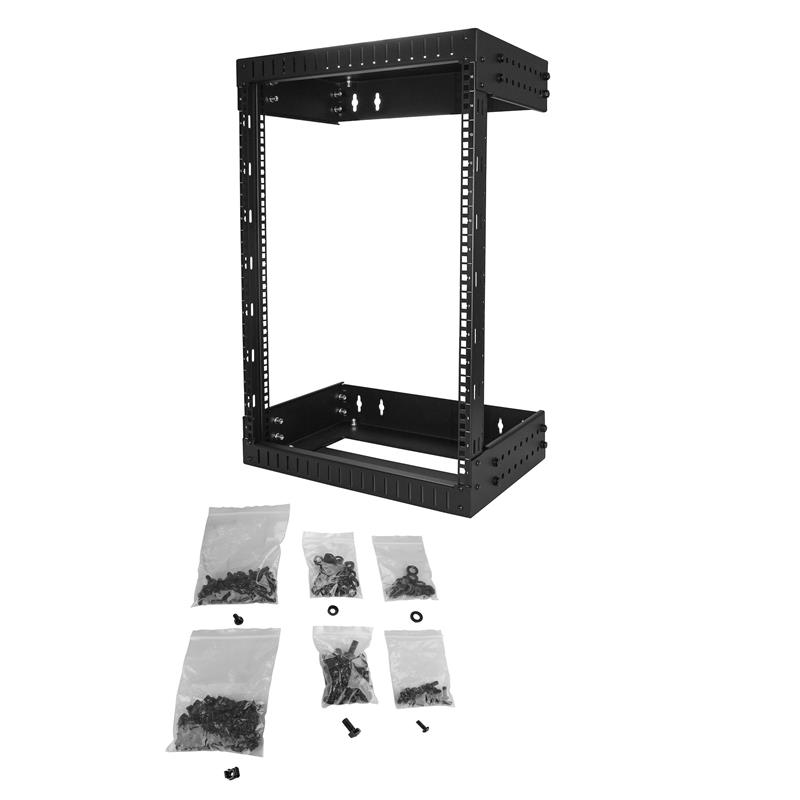 StarTech.com 15U wand monteerbaar server rack met verstelbare rails