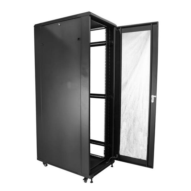 StarTech.com RK4236BKB rack 42U Vrijstaande rek Zwart