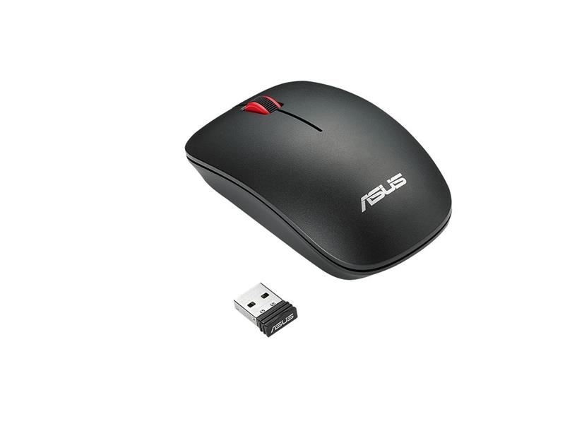 ASUS WT300 RF MOUSE/BK-RD muis Ambidextrous RF Draadloos Optisch 1600 DPI