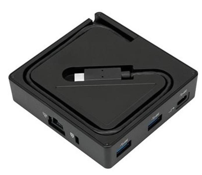 Targus DOCK412EUZ notebook dock & poortreplicator Bedraad USB 3.2 Gen 1 (3.1 Gen 1) Type-C Zwart