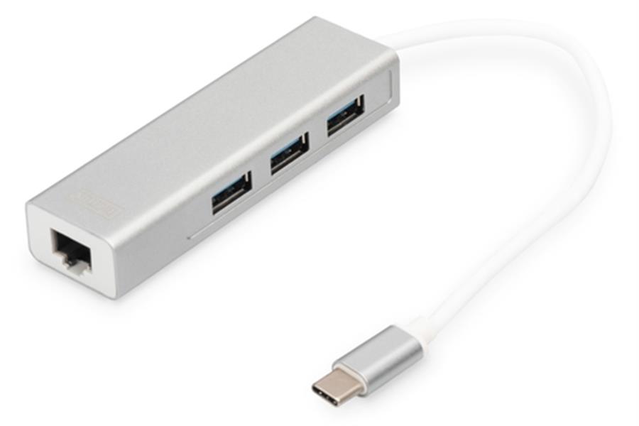 3 PORT USB 3 0 TYPE C HUB GIGABIT