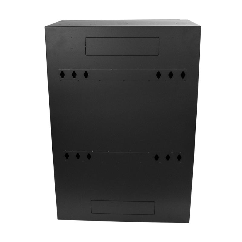 StarTech.com 8U 19"" Verticaal Wandmonteerbaar Server Rack Cabinet, Low Profile 38cm (15""), Diepte 76cm (30""), Afsluitbaar Rack met 2U voor Switch P