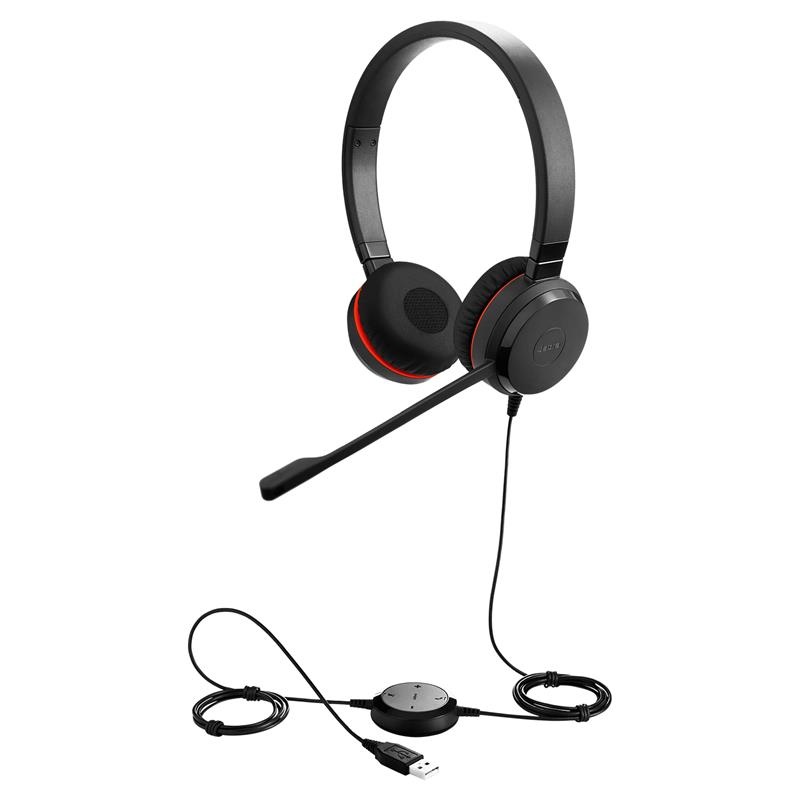 Evolve 20SE MS stereo - headset - wired - on-ear